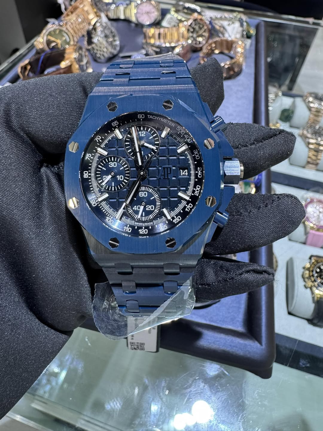 May be an image of wrist watch and text