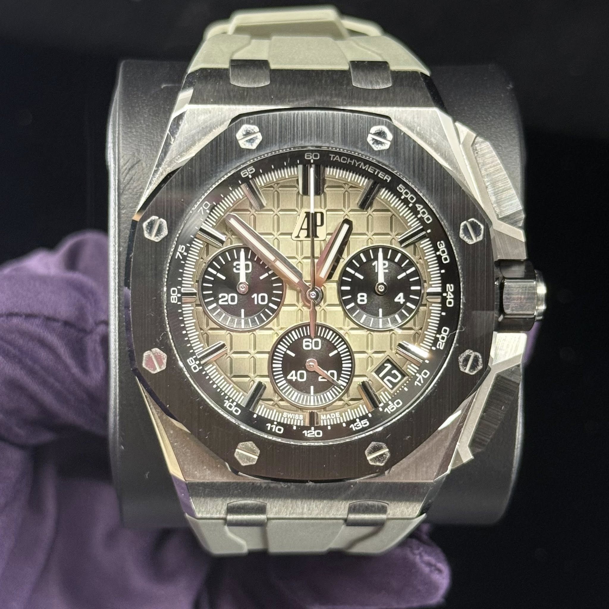 May be an image of wrist watch and text