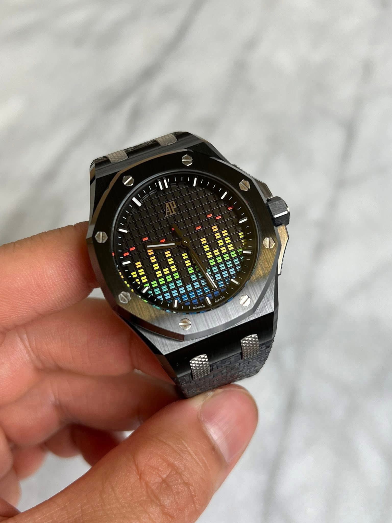 May be an image of digital watch and text