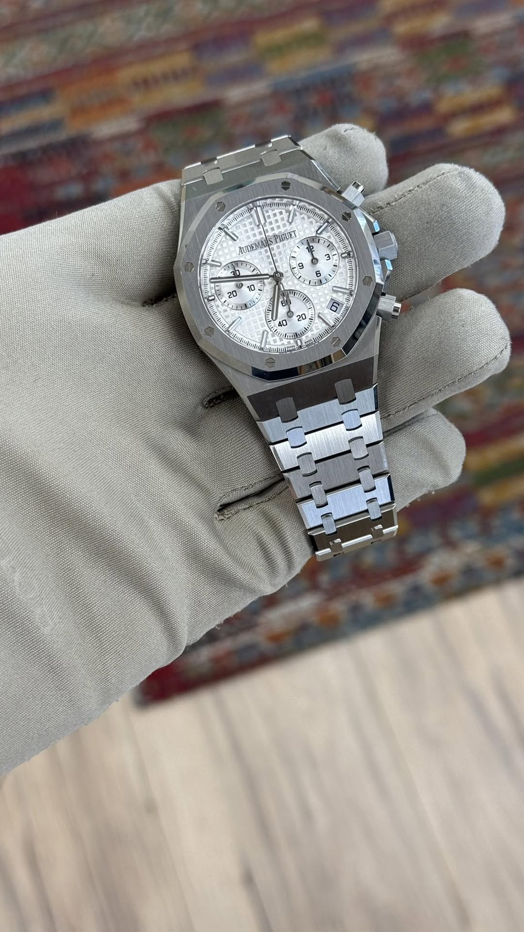 May be an image of wrist watch