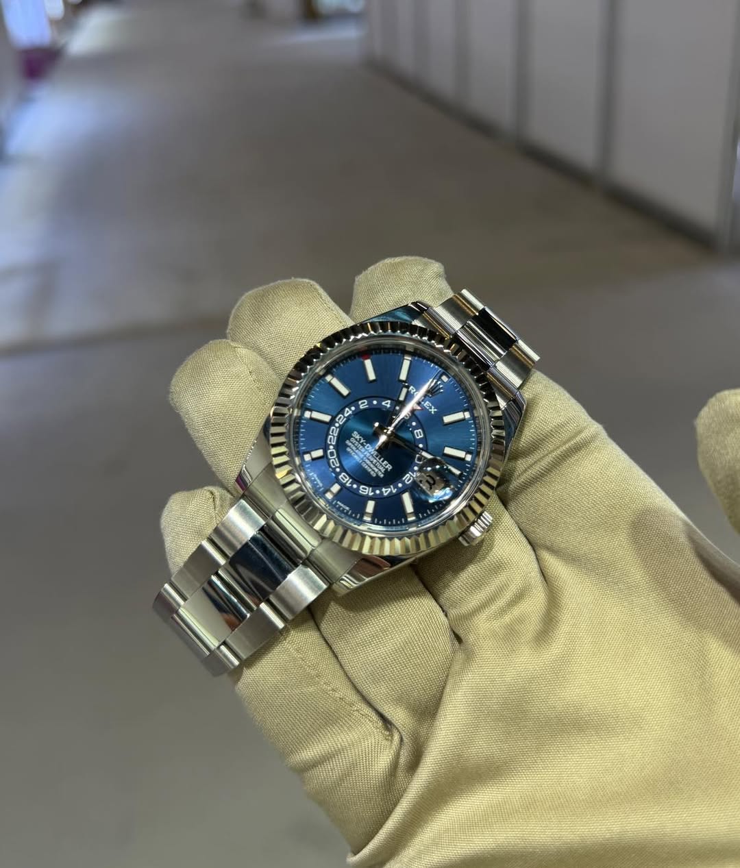 May be an image of wrist watch