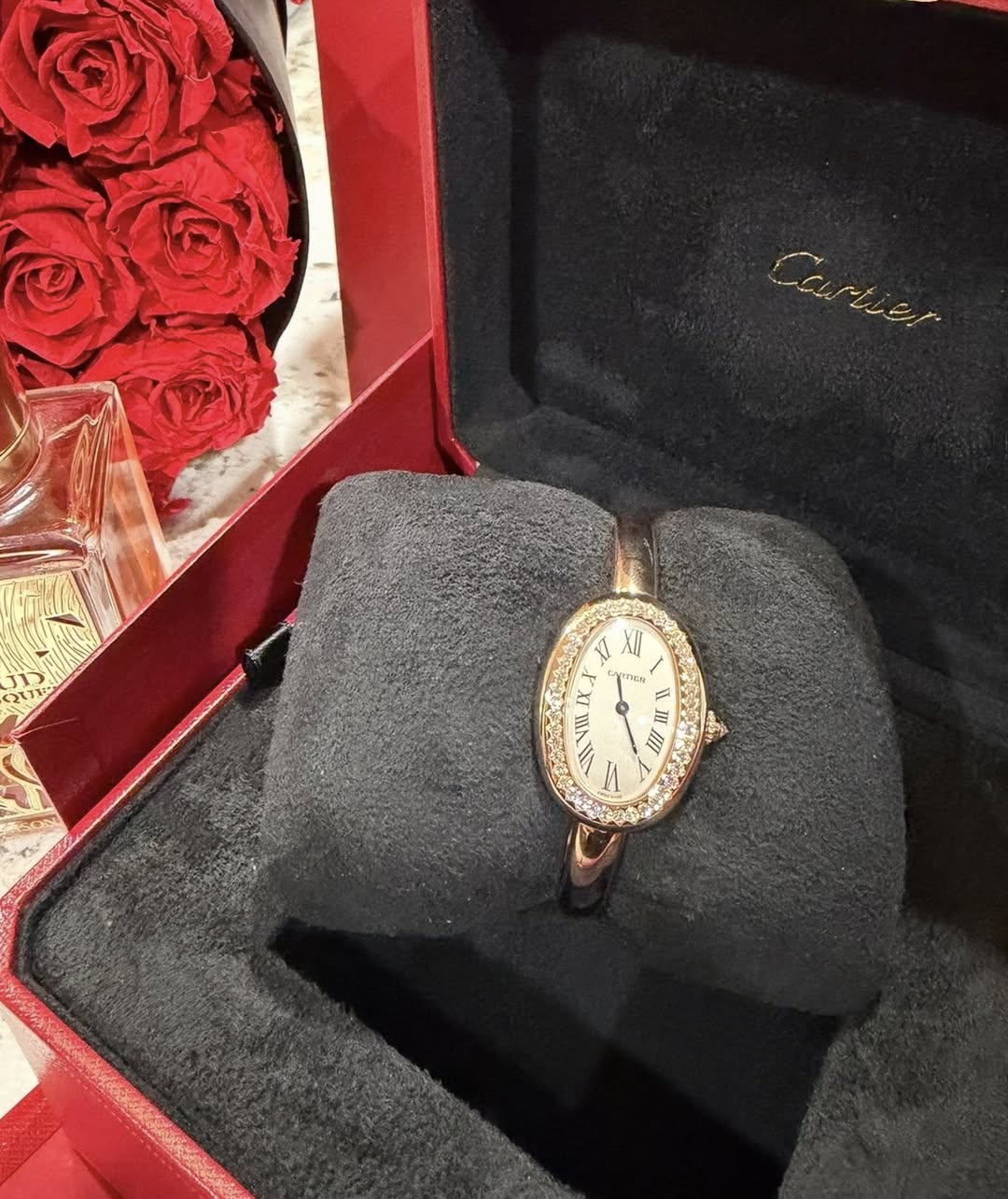 May be an image of wrist watch and text