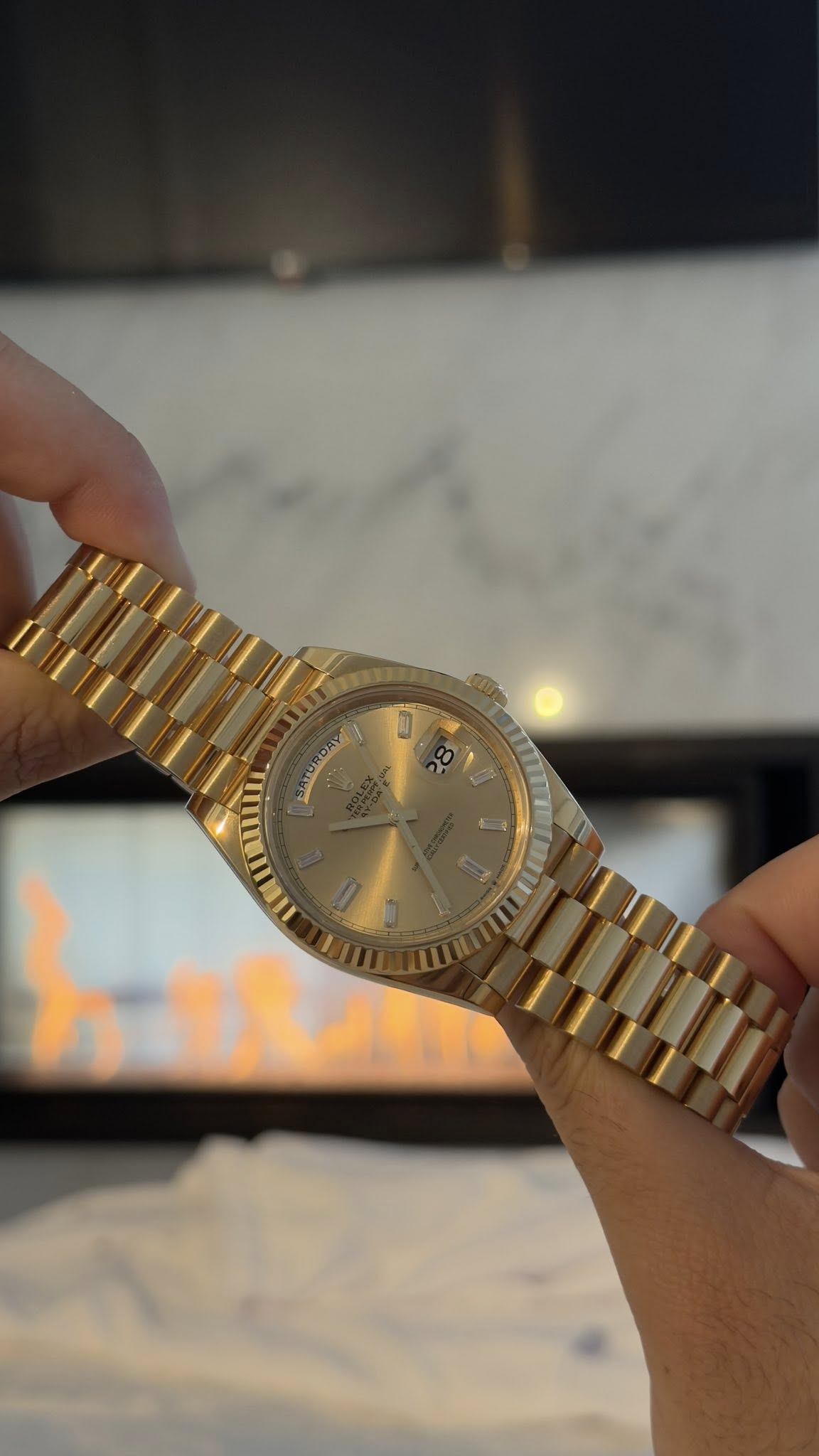 May be an image of wrist watch