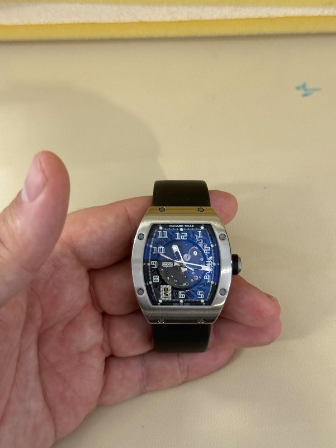 May be an image of digital watch and text