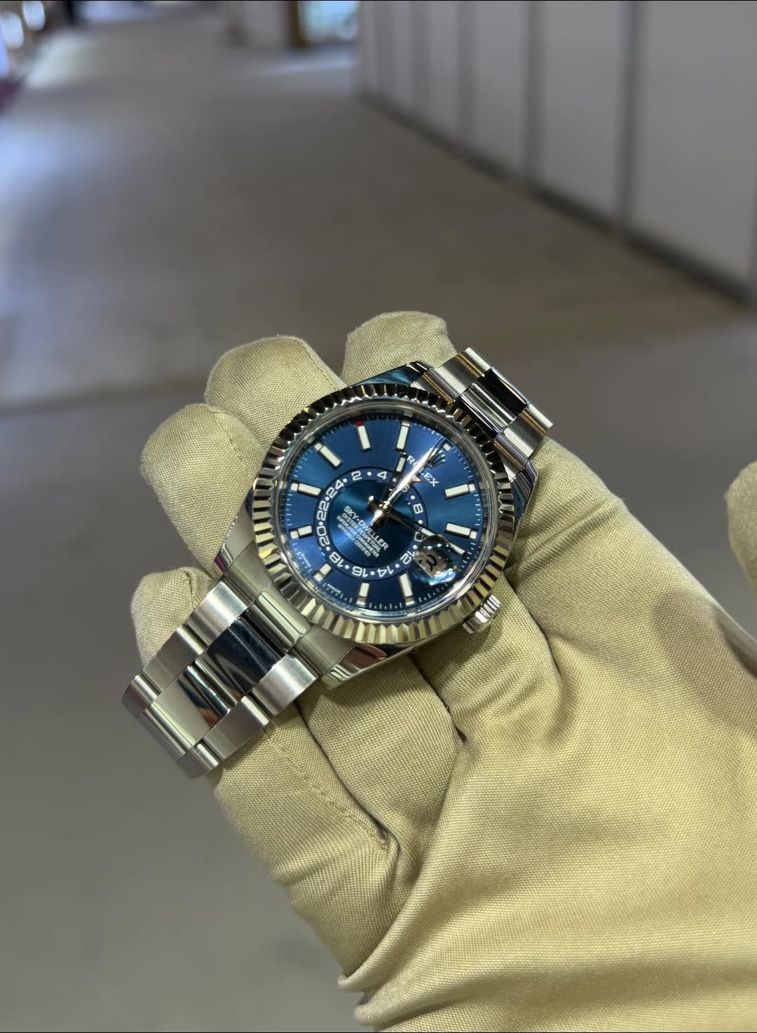 May be an image of wrist watch