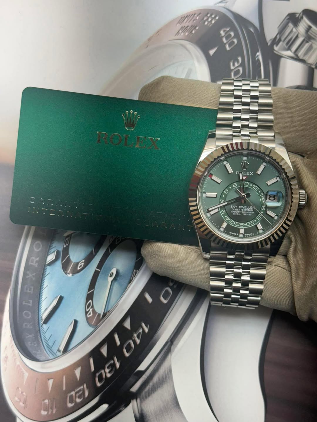 May be an image of wrist watch and text