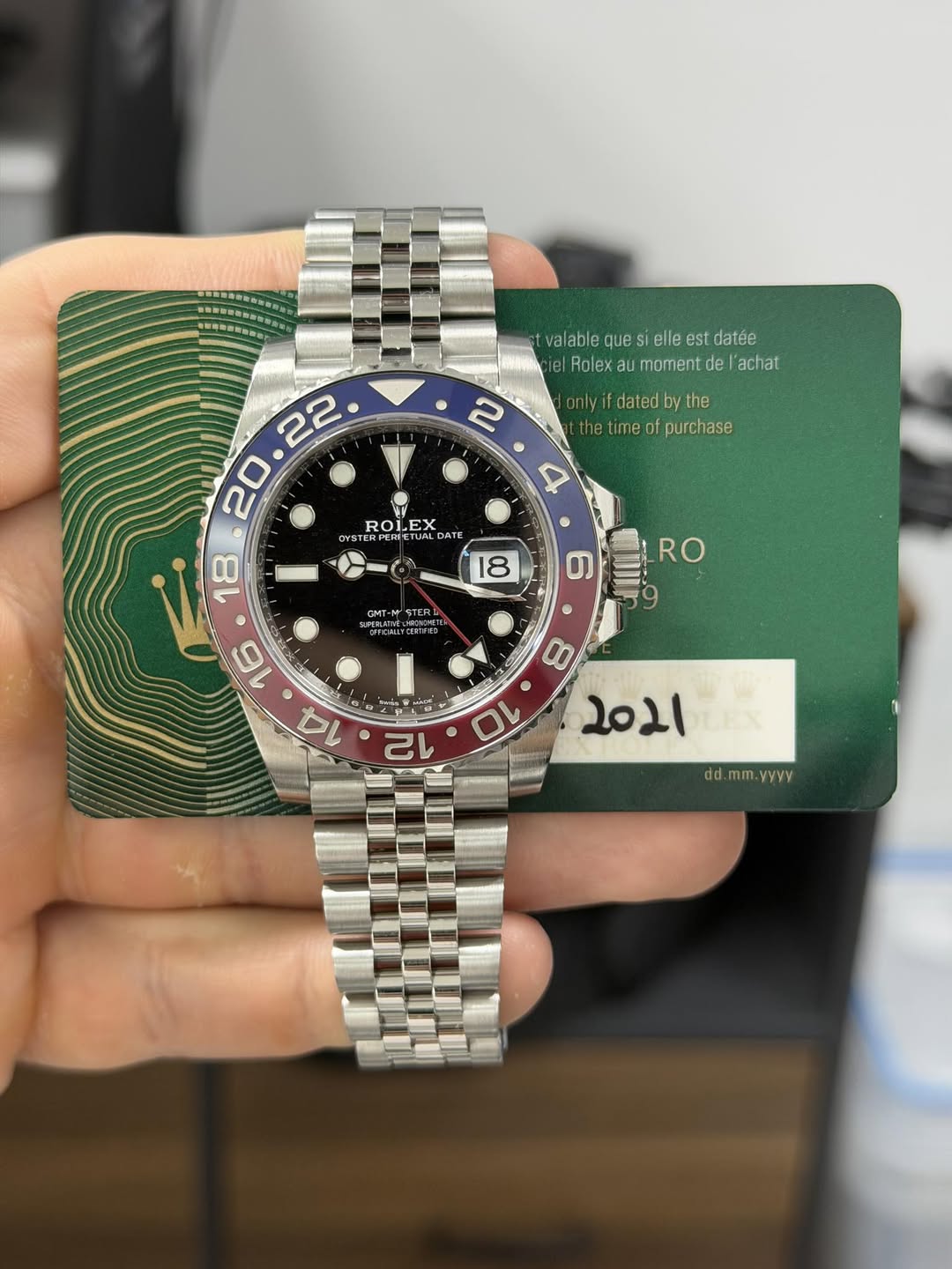 May be an image of wrist watch and text that says 'valablequesielleestdatée est datée valable quesi lle ell ielRolexa iel:Rolexaumomentdel'achat el moment de 'achat…