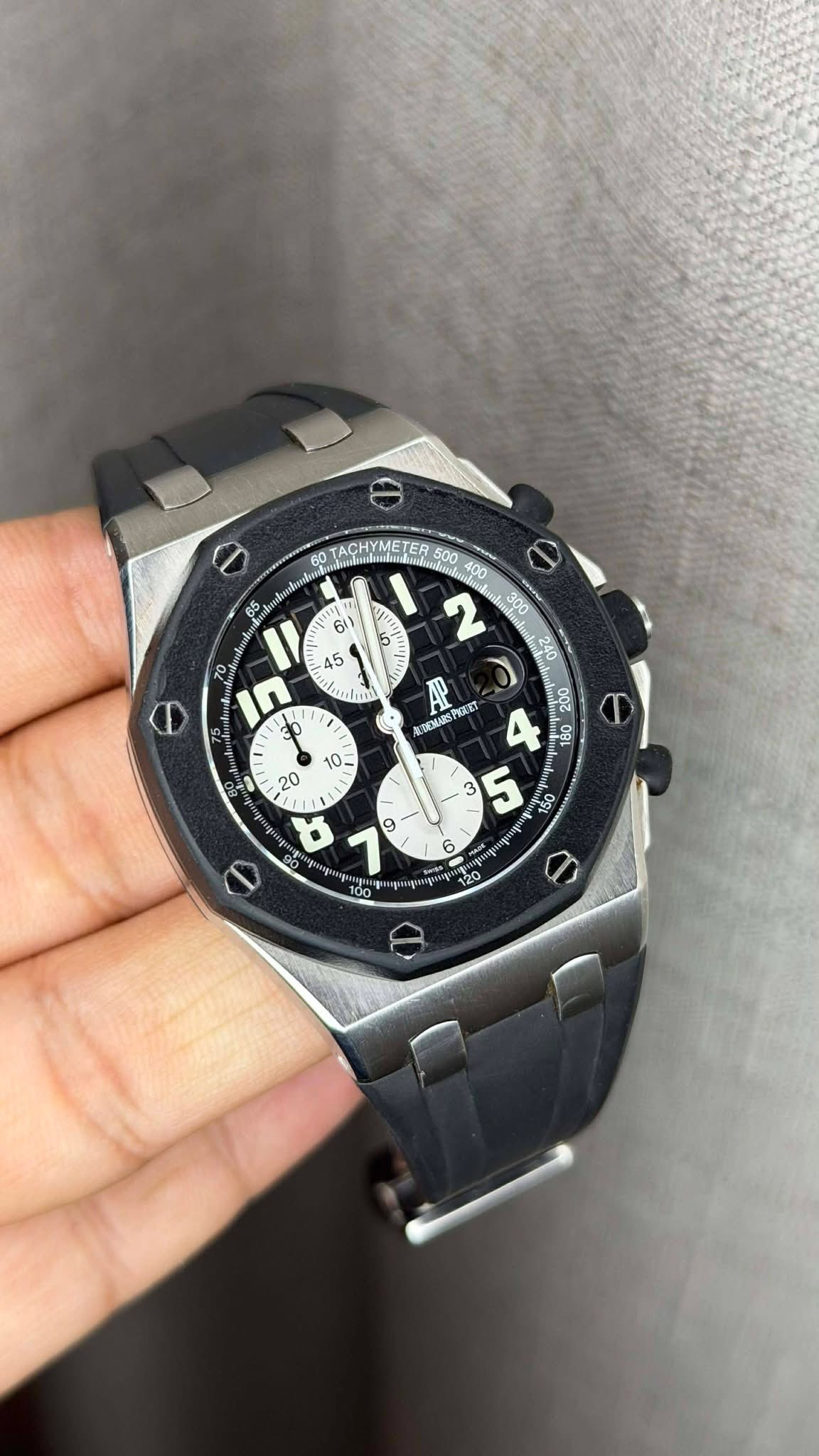 May be an image of digital watch and text