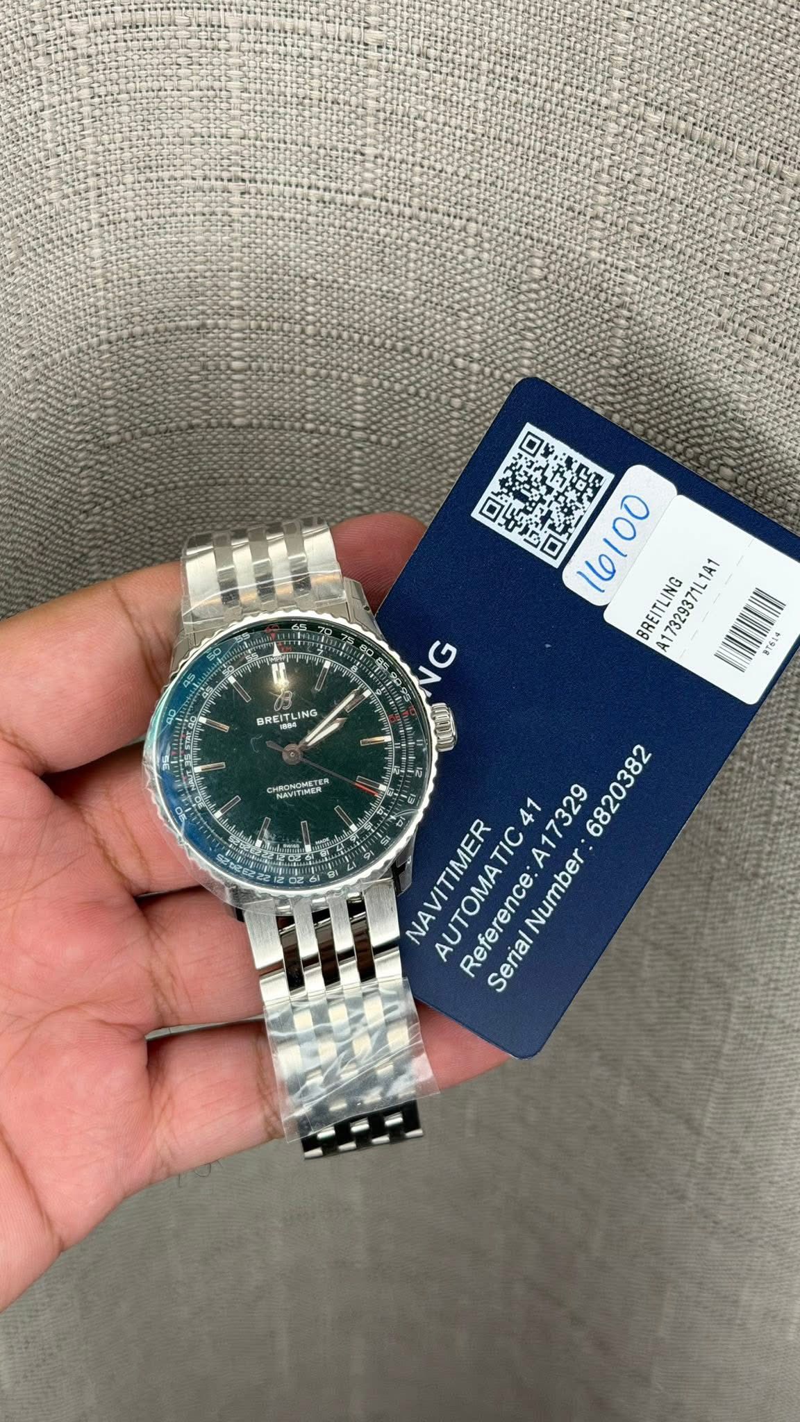 May be an image of wrist watch and text that says 'ロ特向 과건과과 Ποιο0 BREIT BREITLING 17329371 17329371L1A 1A1 ING NG OREST ITL G G1 AINETE NA AUTOMA AVITIMER TIC Reference: A Number…