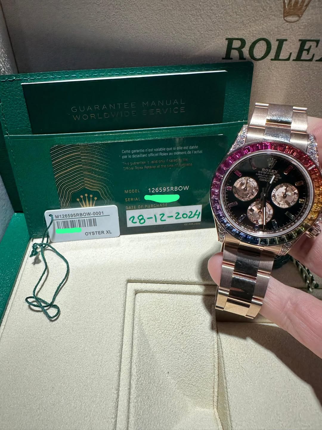 May be an image of wrist watch and text