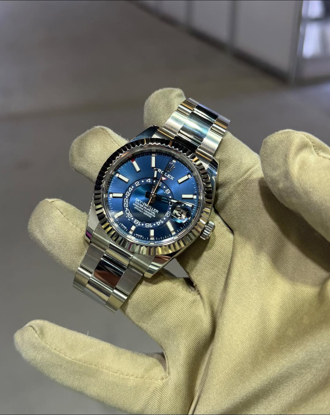 May be an image of wrist watch and text