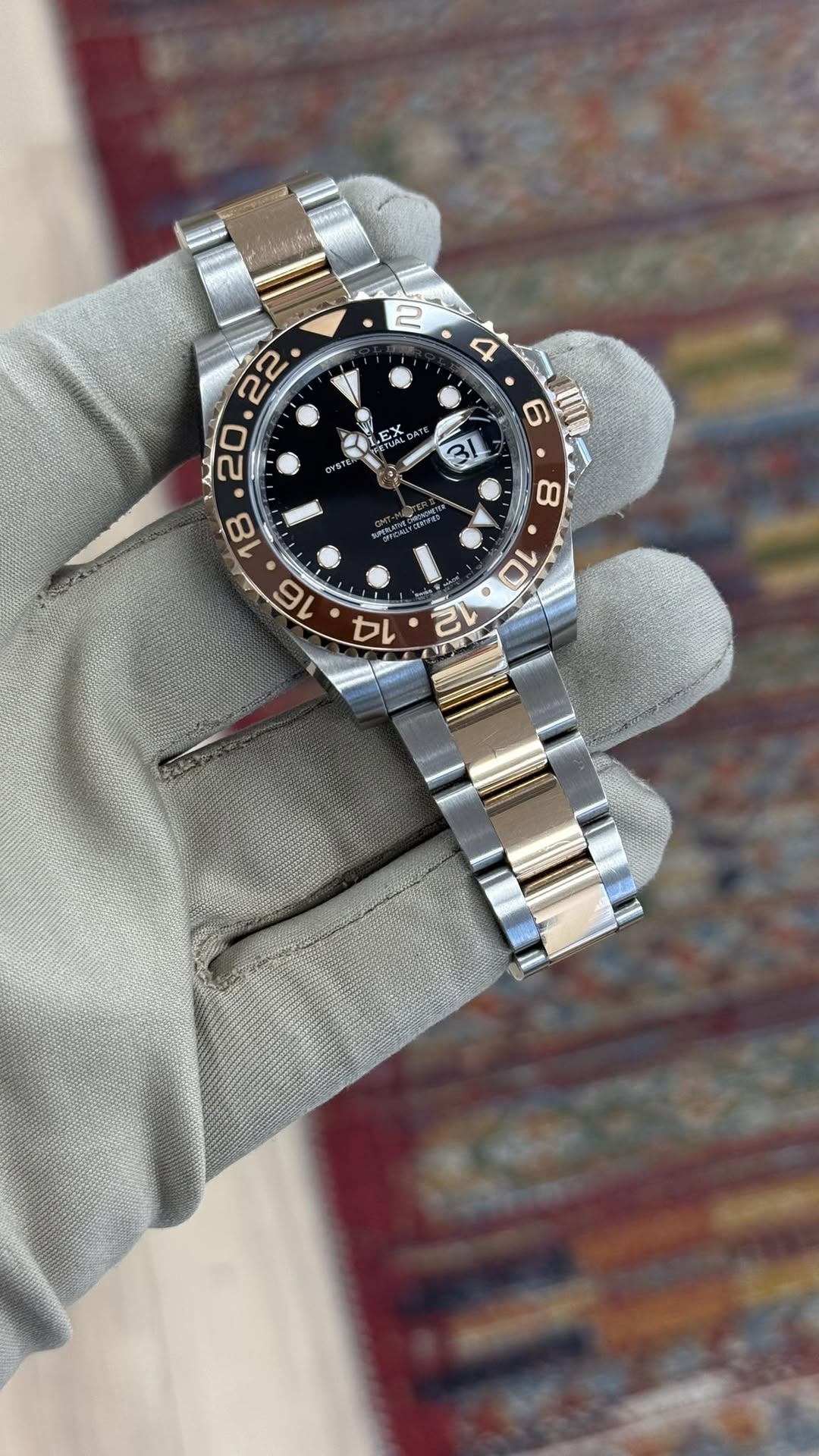 May be an image of wrist watch and text