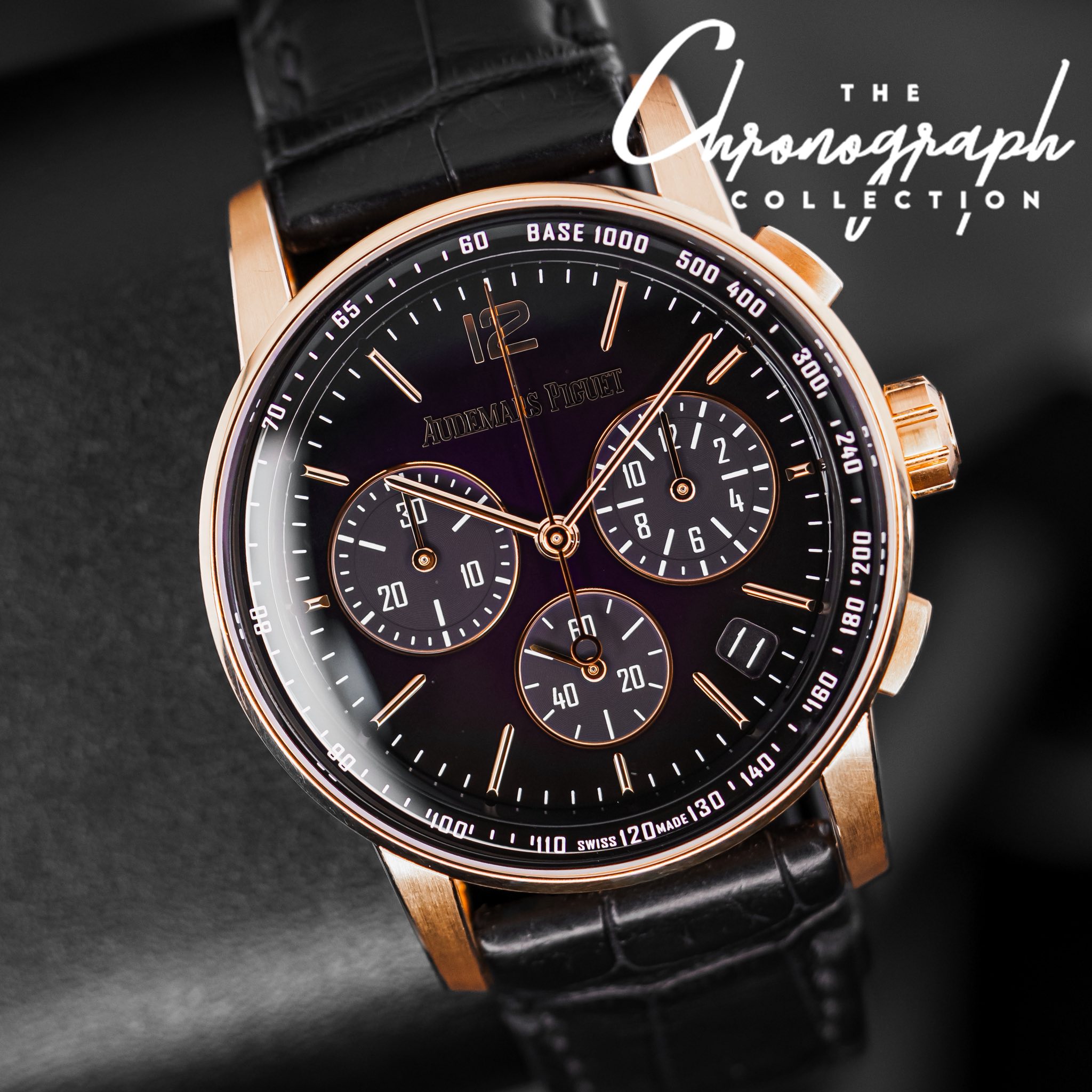 May be an image of wrist watch and text that says '60 65 Caranizjaph ponograph THE BASE 1000 COLLECTION O R ١ 80 AN 220 DO oA. တ יחחוי 140 סווי SWISS 20MADE130'