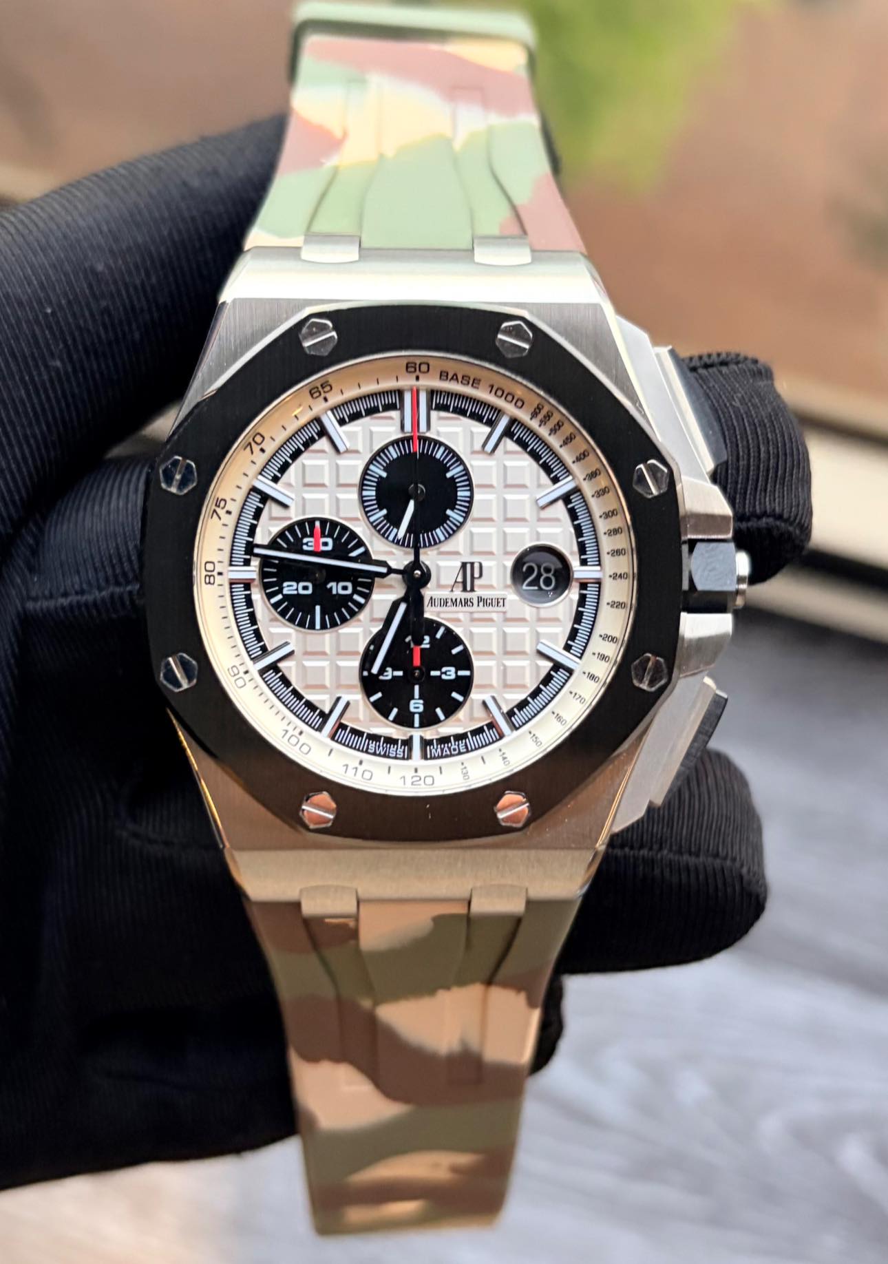 May be an image of wrist watch and text