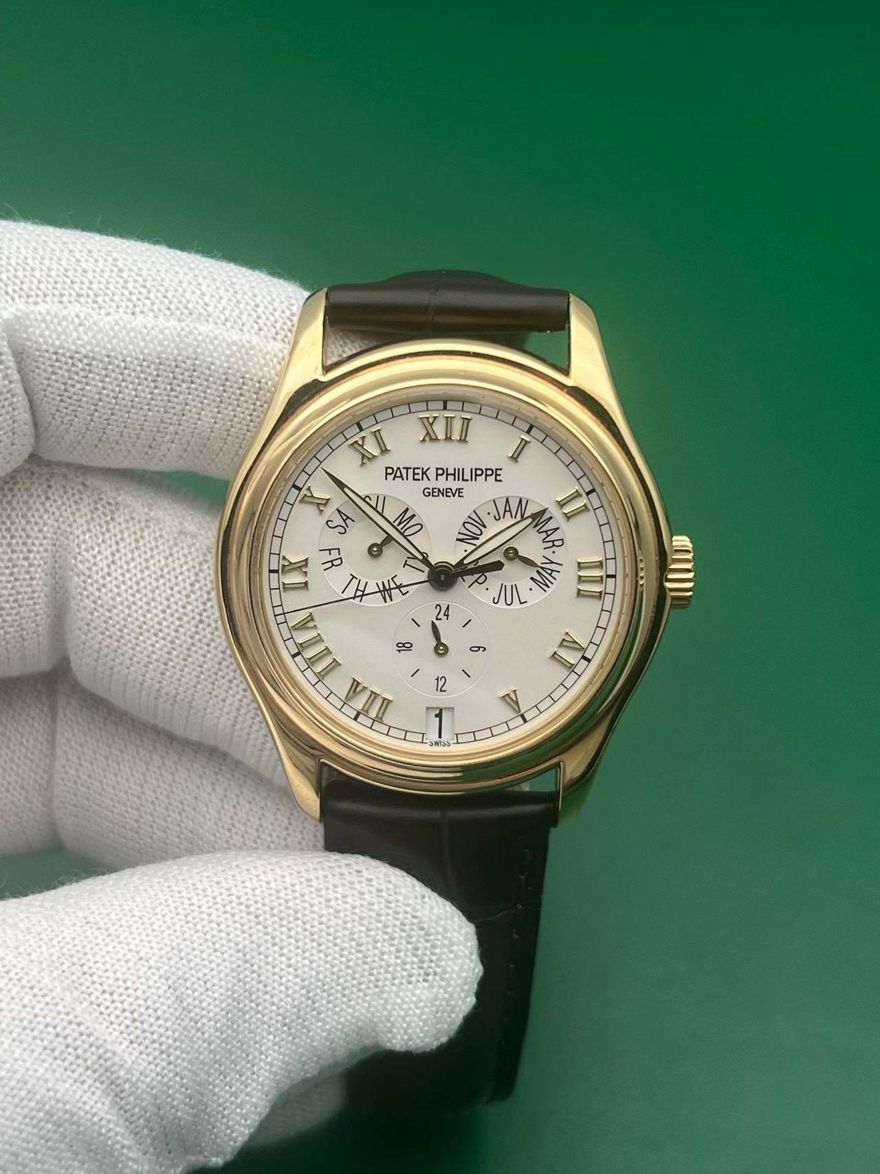 May be an image of wrist watch and text that says '好いい REUE XI XIII II PATEKPHILIPPE PATEK PHILIPPE X GENEVE SA JAN NOV သ מב MAY 面 /UL မ ا|ال 12 71 WA ΠΑ Wtss'