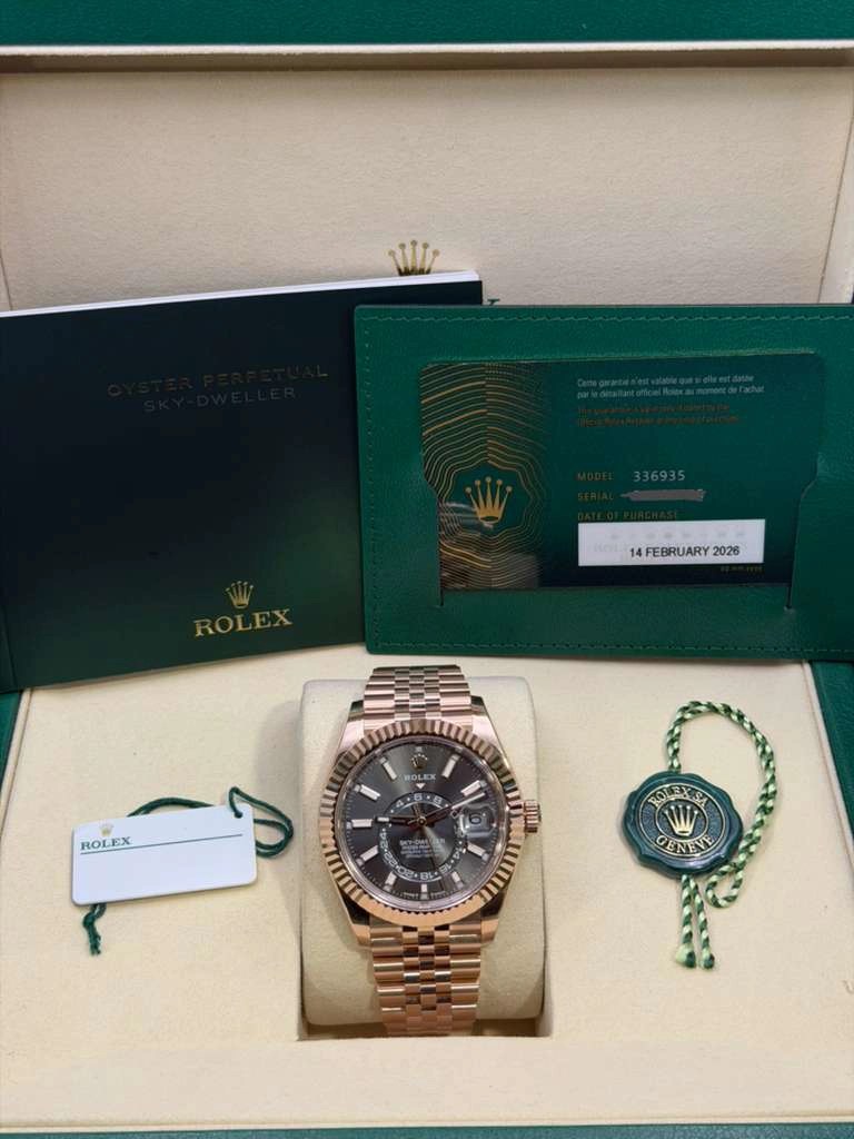 May be an image of wrist watch and text that says 'WLI 14FEBRUARY2026 2026 ROL ROLEX 1 S م ROLEXSA WW GENEVE'