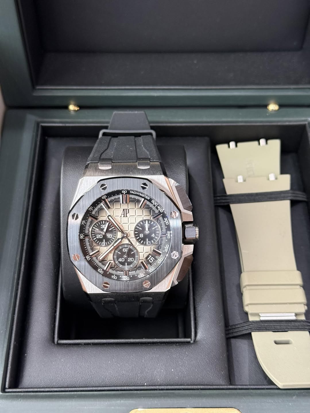 May be an image of wrist watch and text