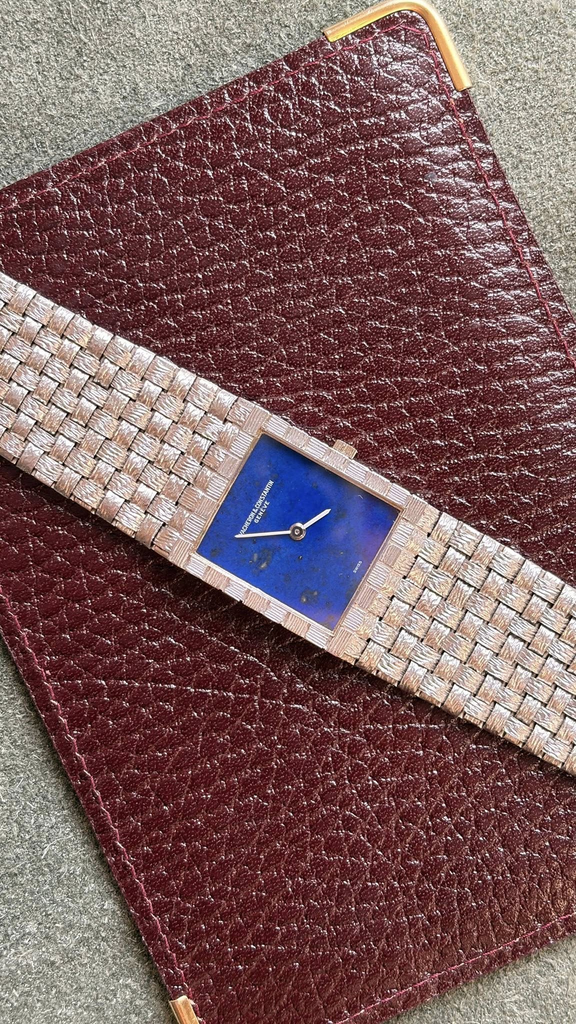 May be an image of leather, saddle-stitched leather and leather wallet