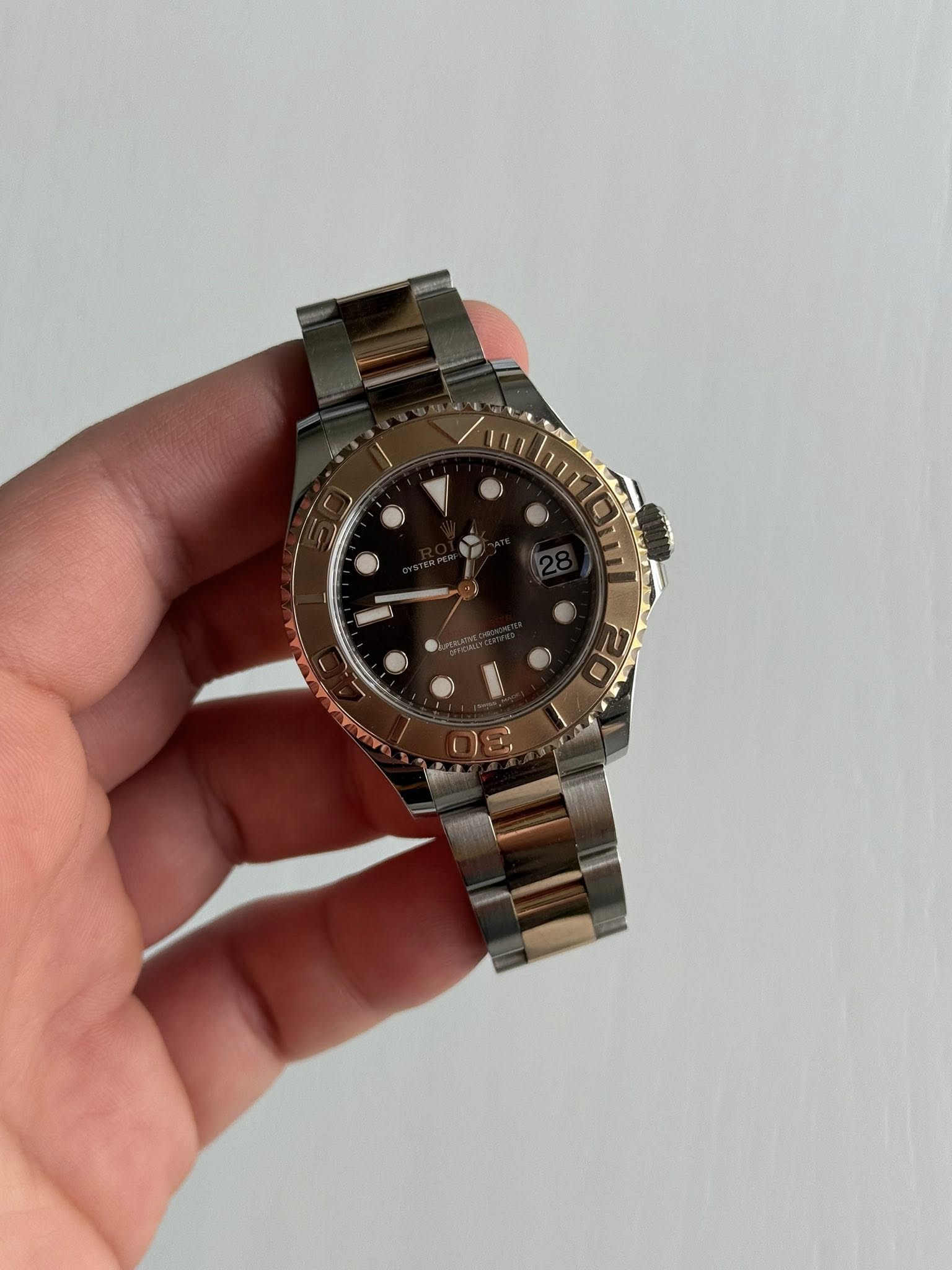 May be an image of wrist watch