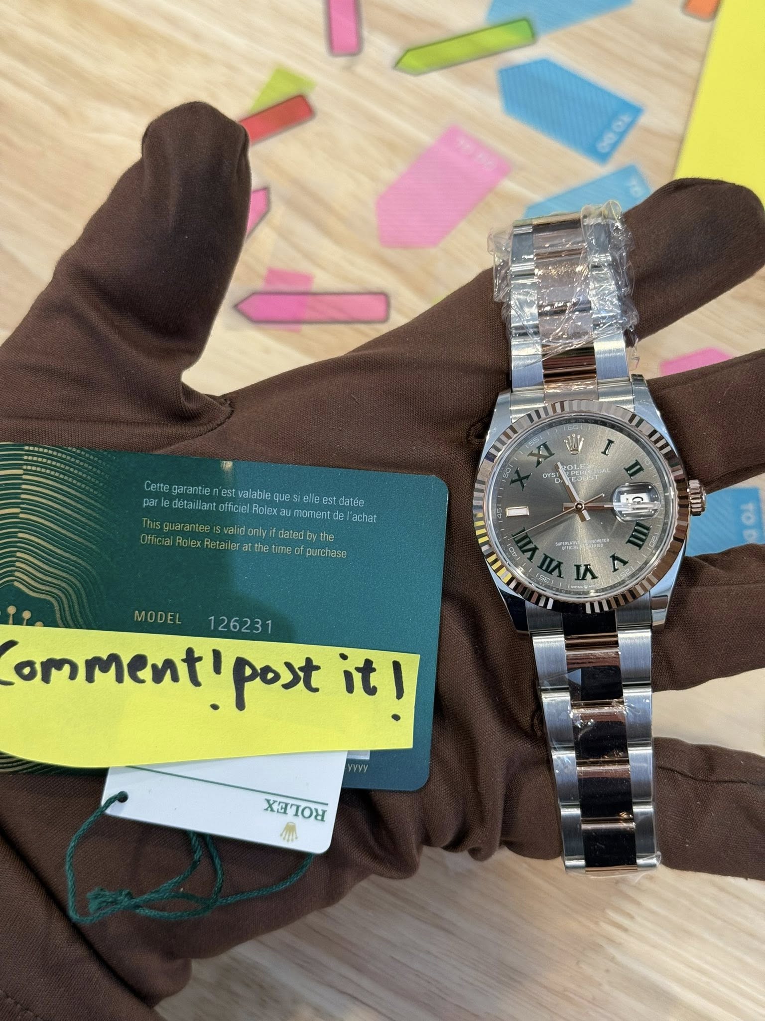 May be an image of wrist watch and text