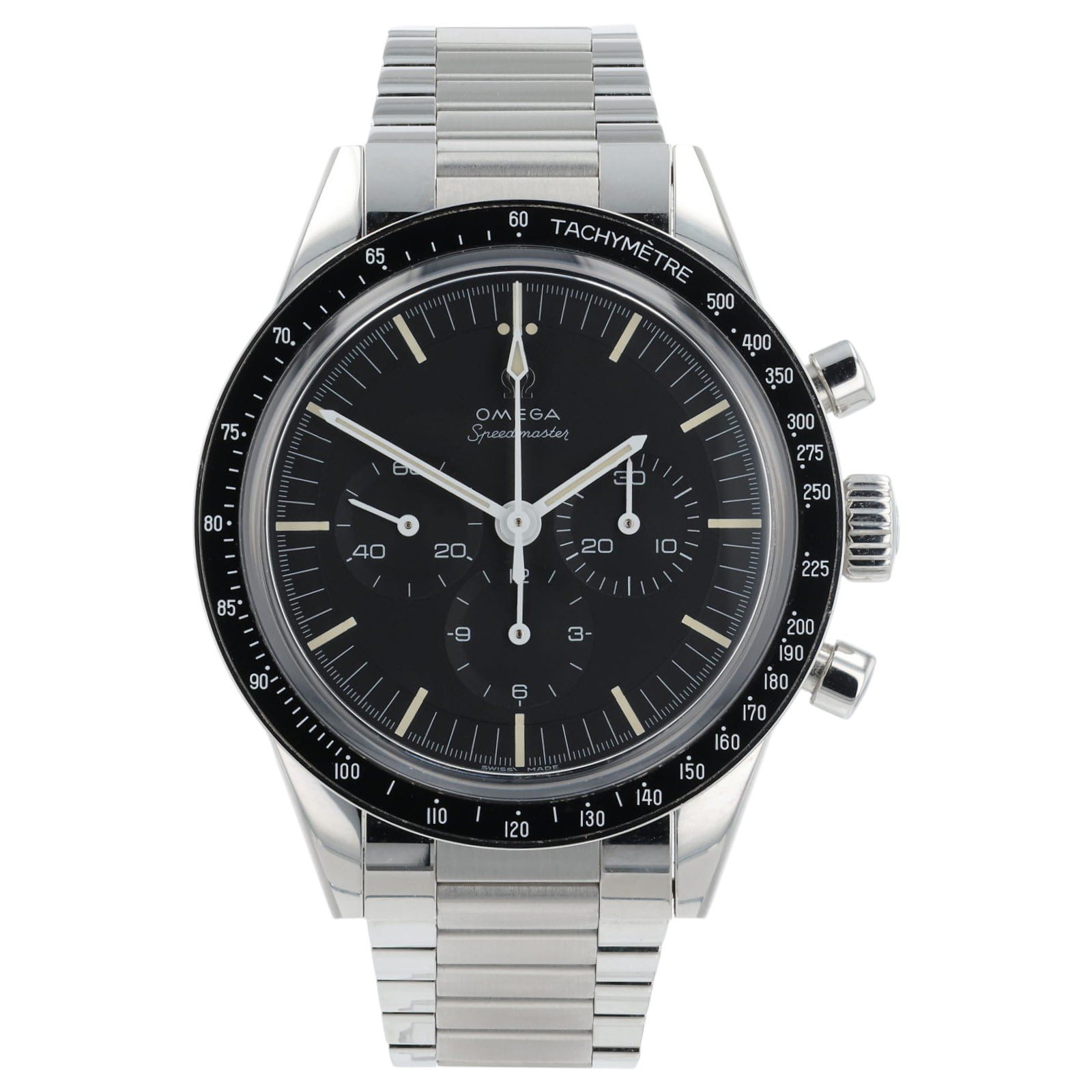 May be an image of wrist watch and text that says ' TACHyMET TRE TACHYME OM OMEGA Heeo B ° iefind 0o '