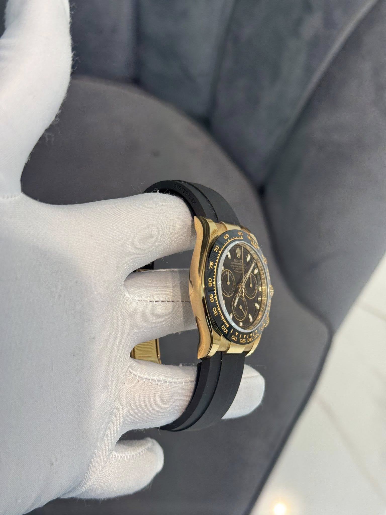 May be an image of wrist watch and text