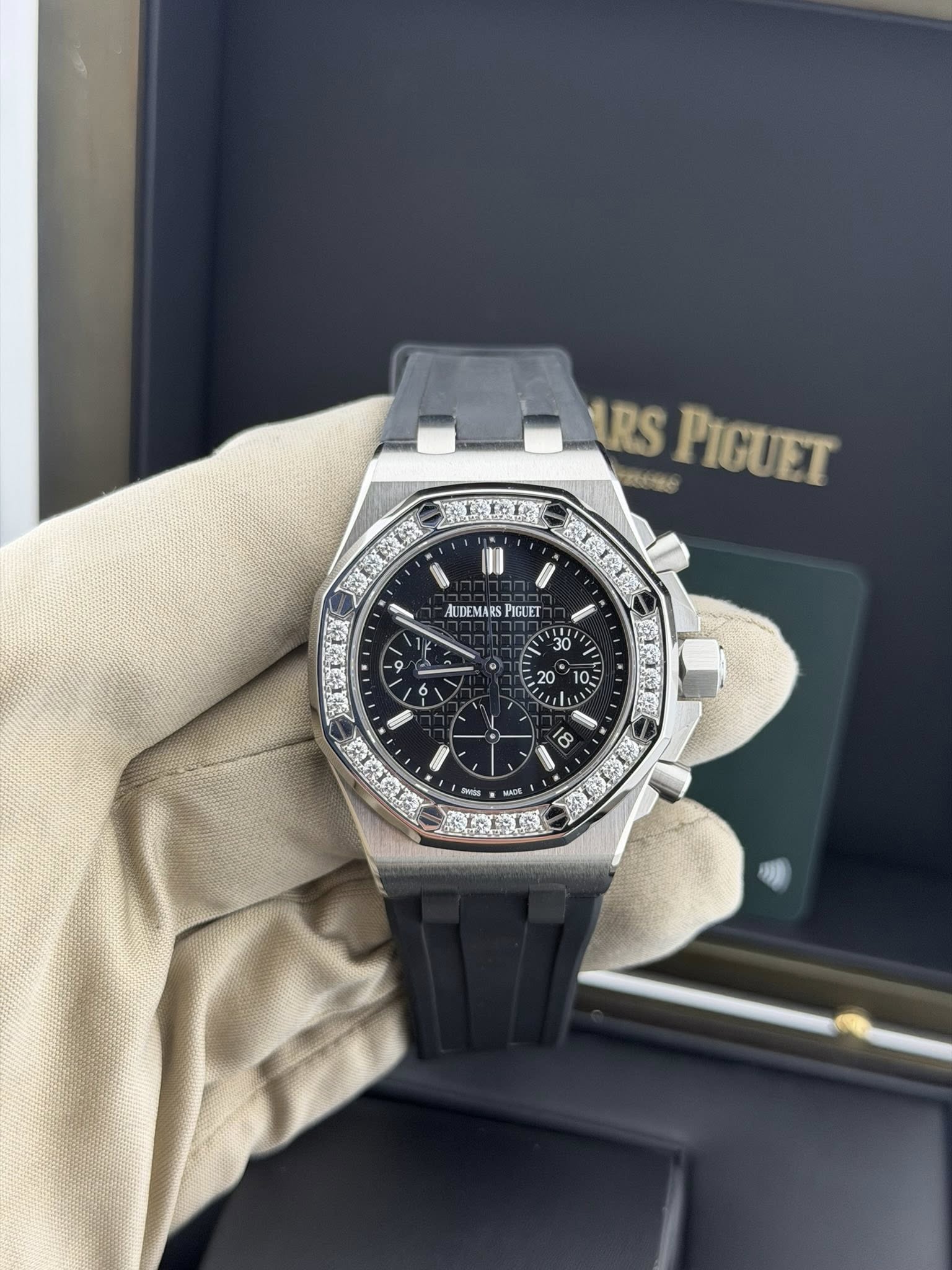 May be an image of wrist watch and text