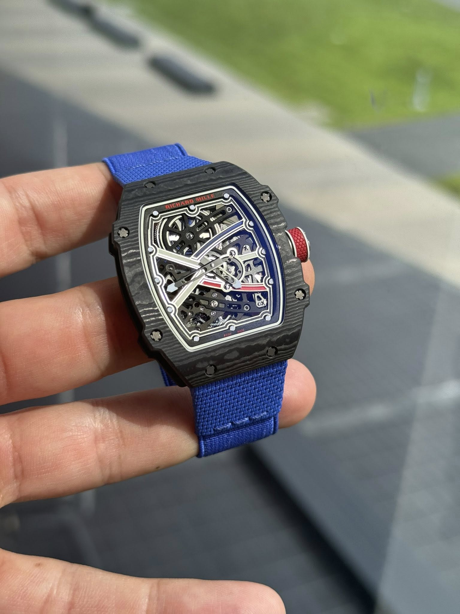 May be an image of digital watch and text