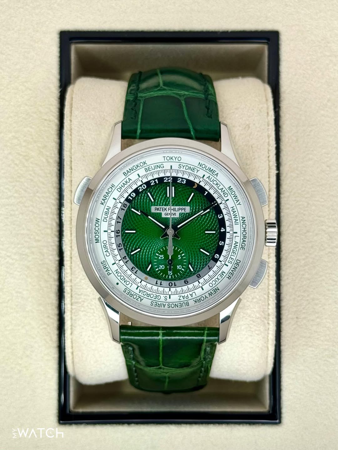 May be an image of wrist watch and text