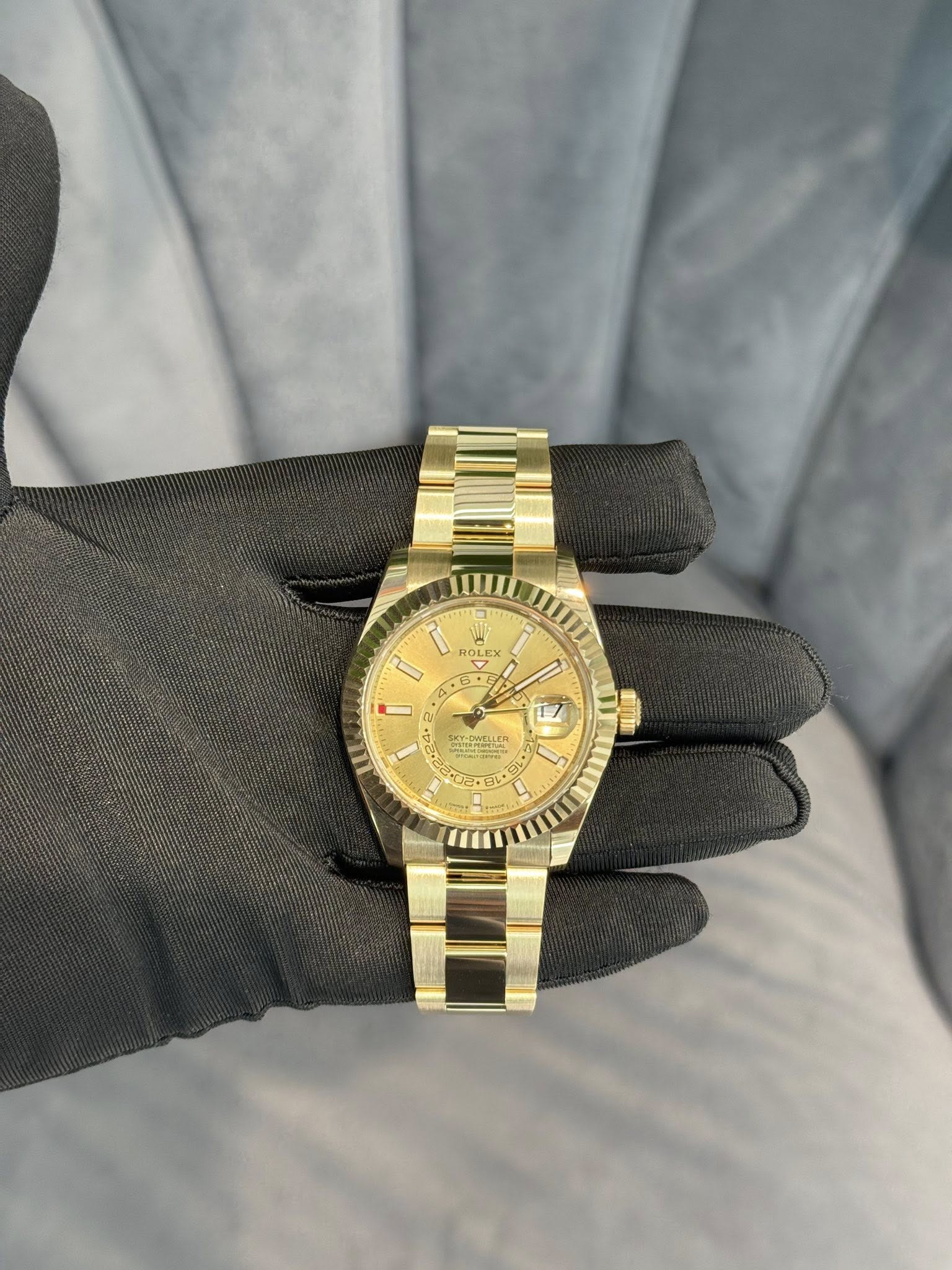 May be an image of wrist watch and text