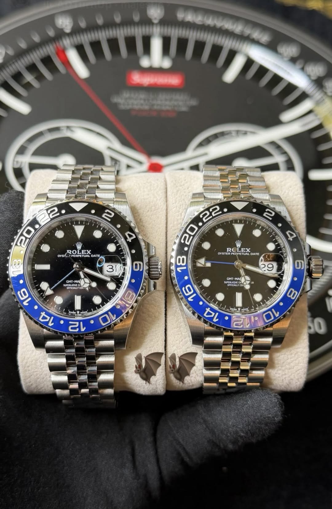 May be an image of wrist watch and text