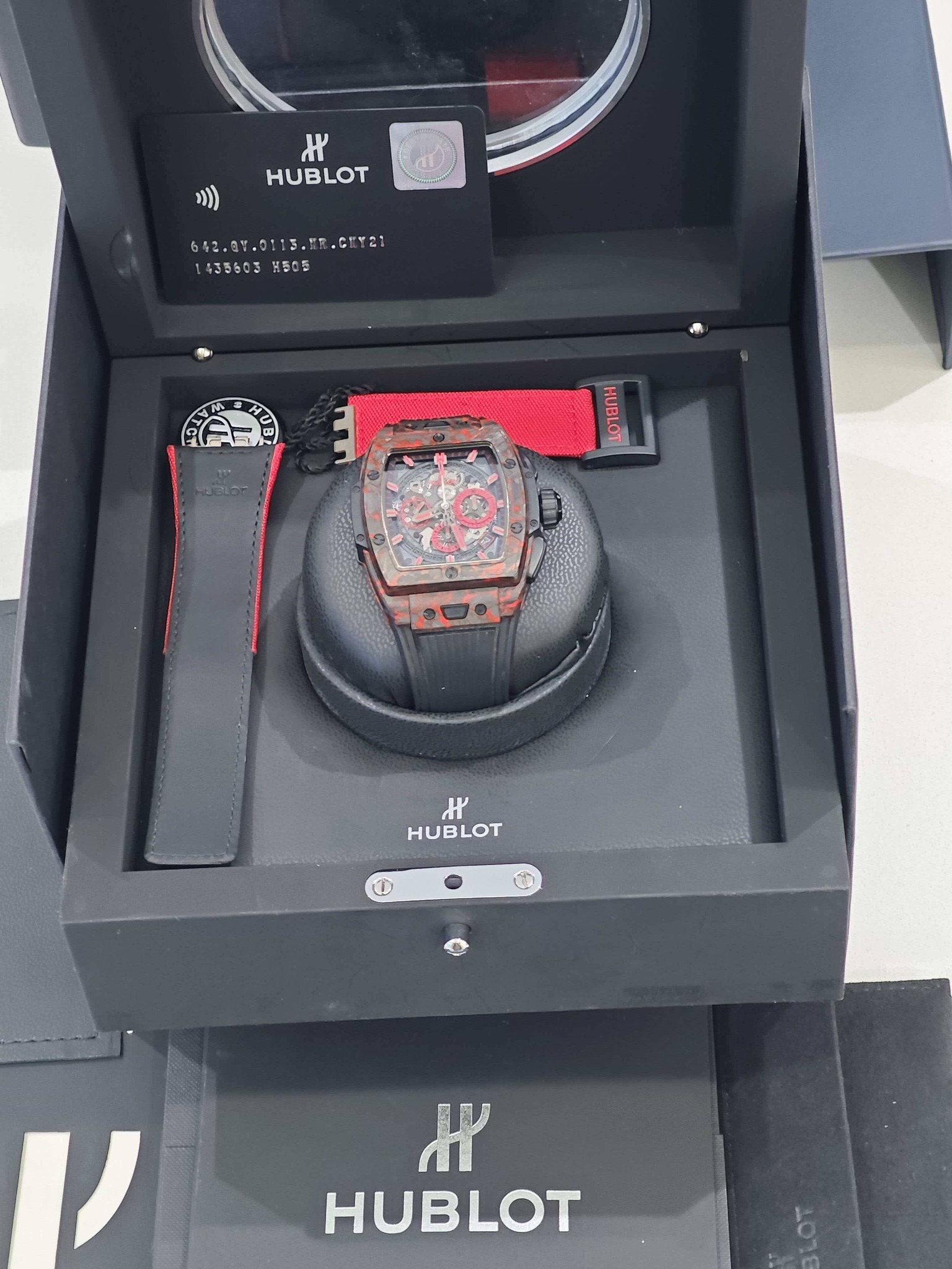 May be an image of digital watch and text