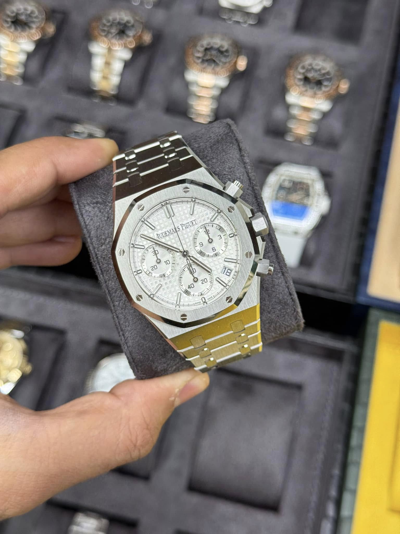 May be an image of wrist watch and text