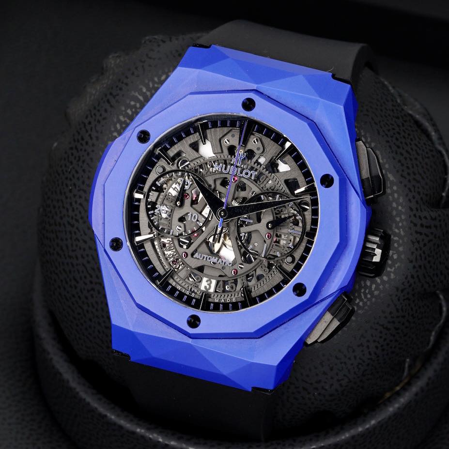 Hublot Classic Fusion Aerofusion Blue Orlinski 525.EX.0179.RX.ORL18