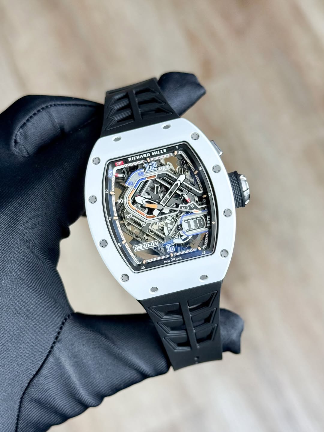 May be an image of digital watch and text
