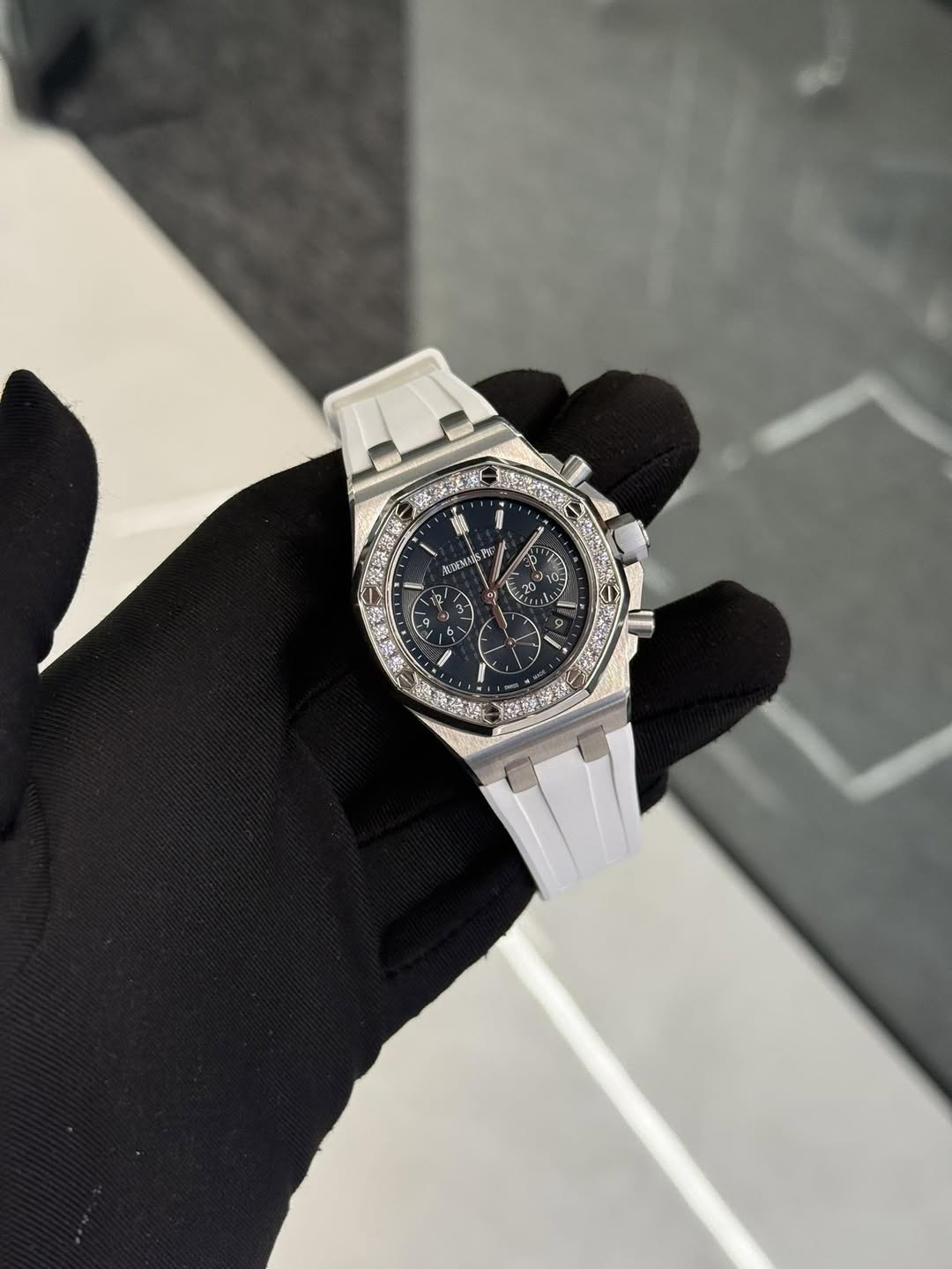 May be an image of wrist watch and text