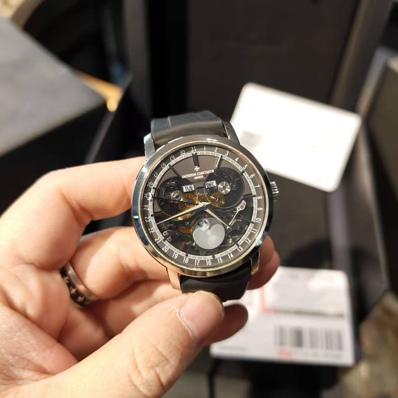 May be an image of digital watch and text