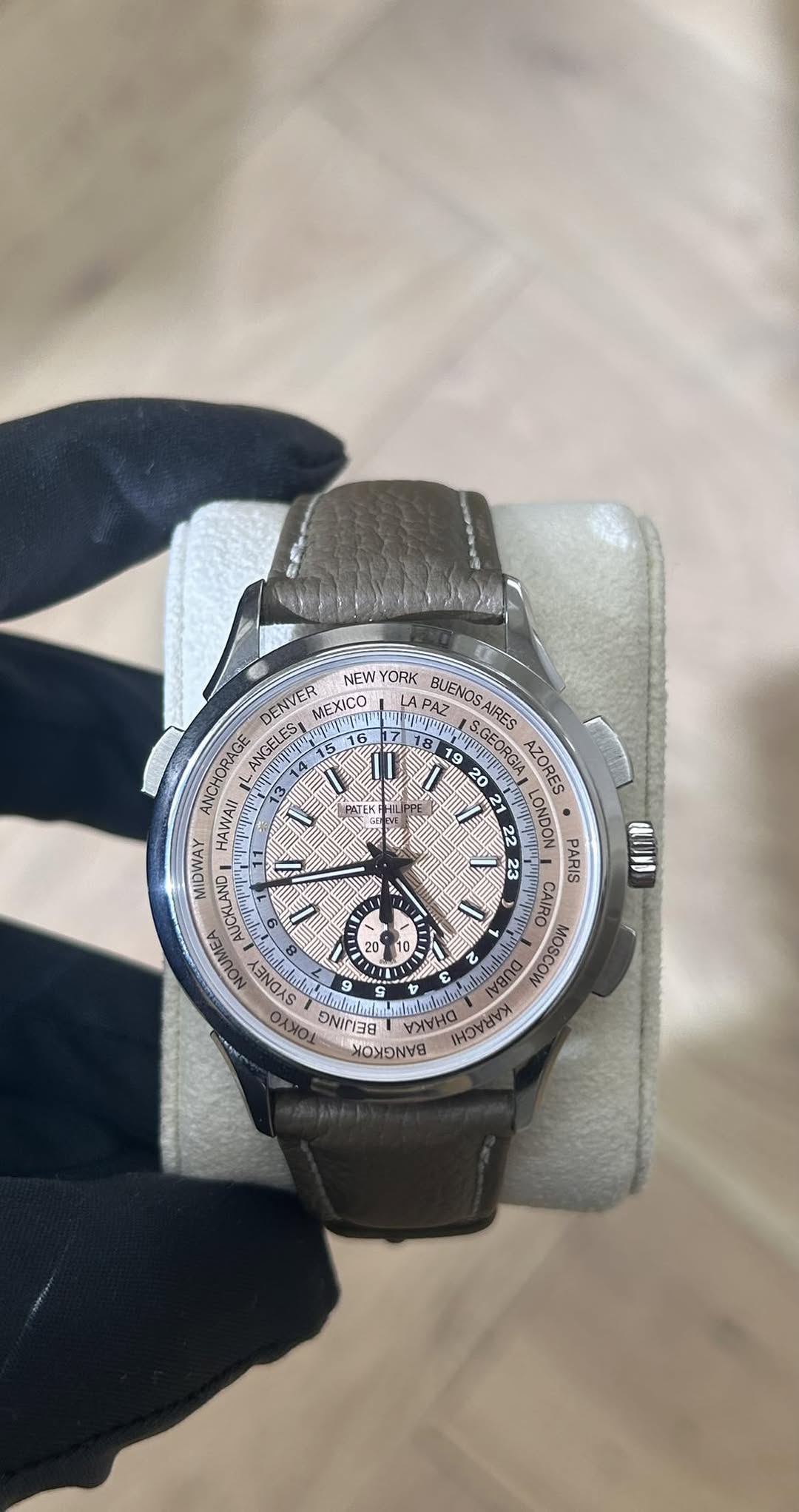 May be an image of wrist watch and text