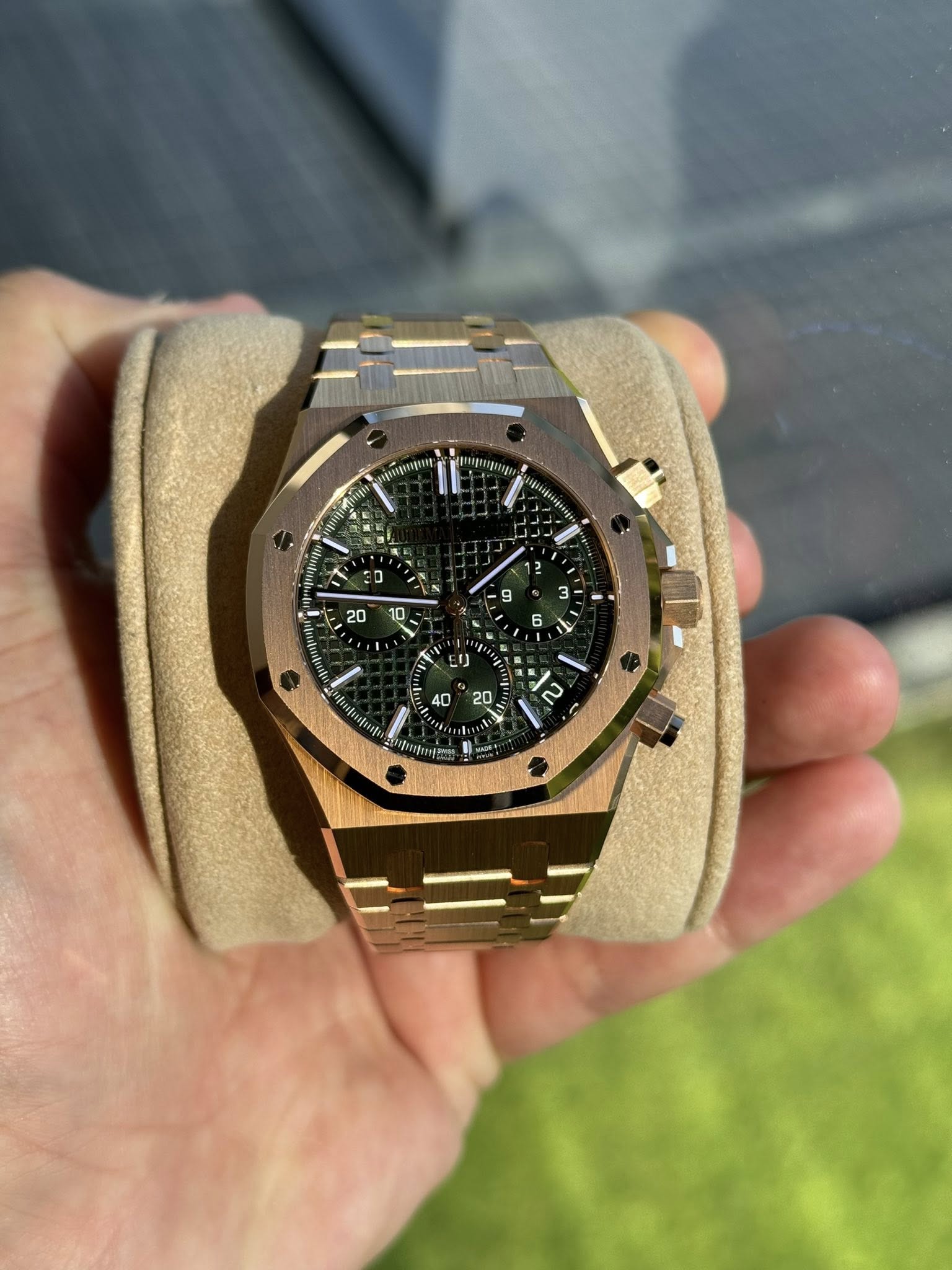 May be an image of wrist watch and text