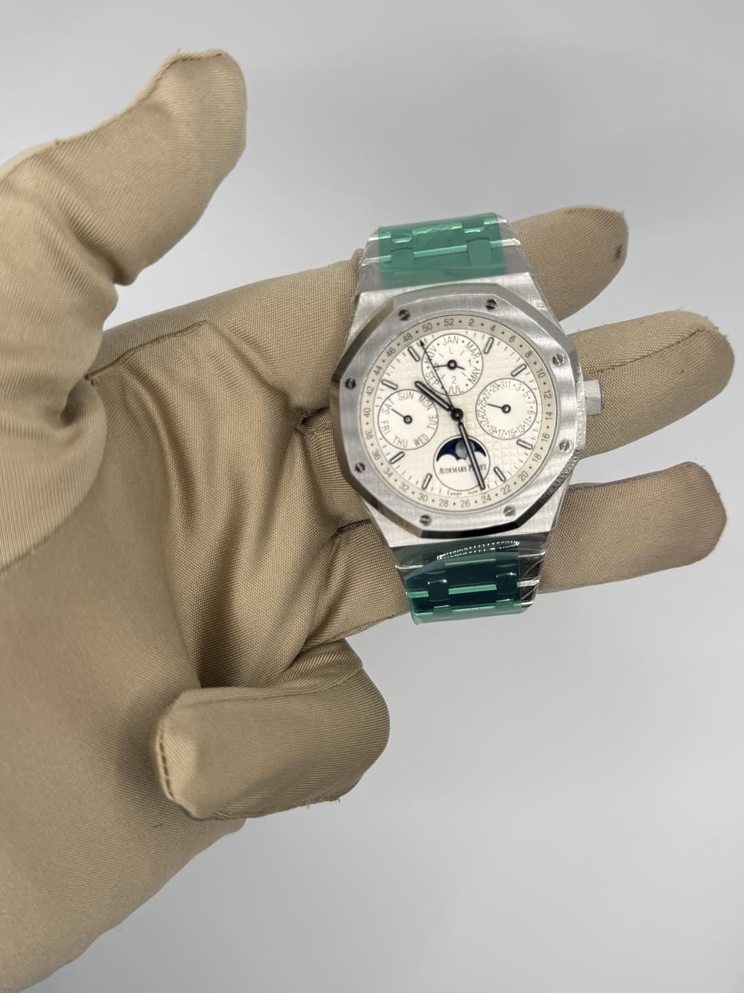 May be an image of wrist watch and text
