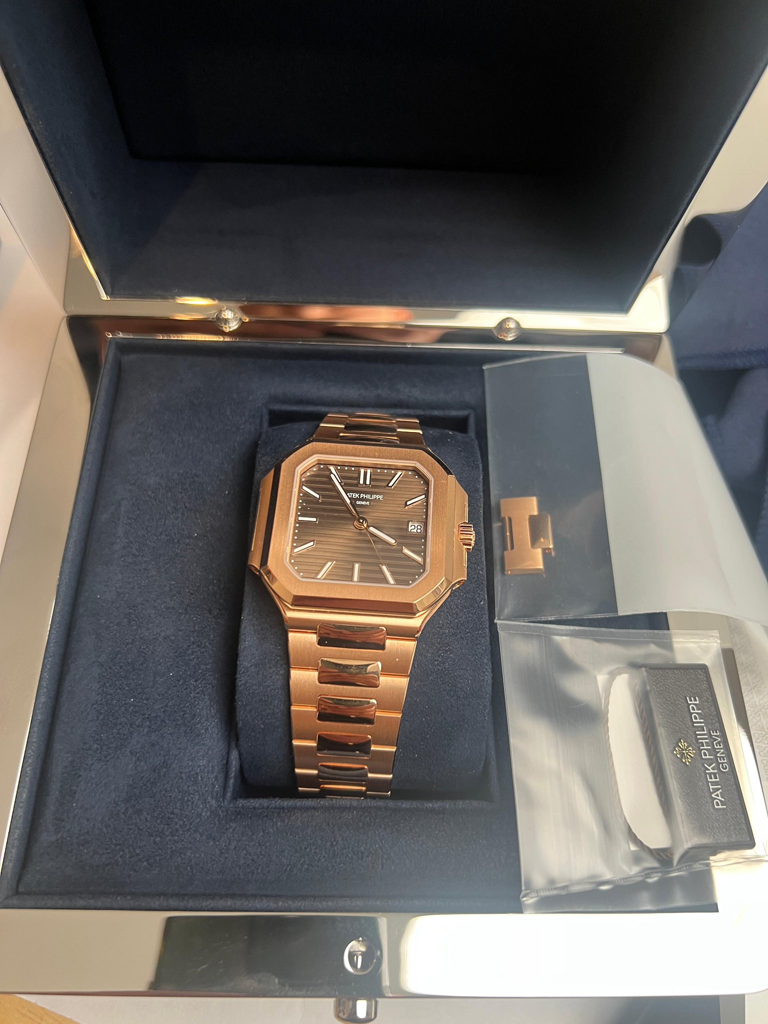 May be an image of wrist watch and text that says 'II / BERNUPP N F0 お 錦 GENEVE PHILIPPE LIPPE PATE'