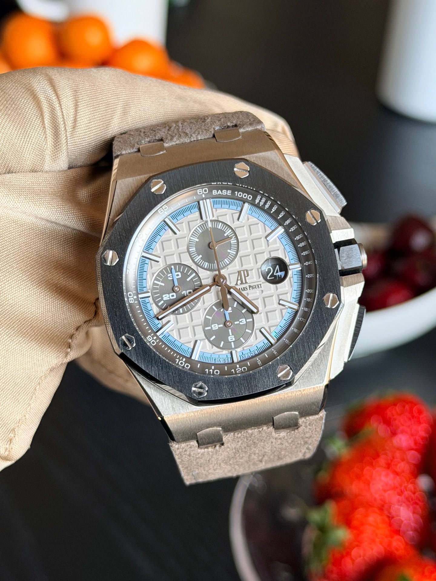 May be an image of wrist watch and text