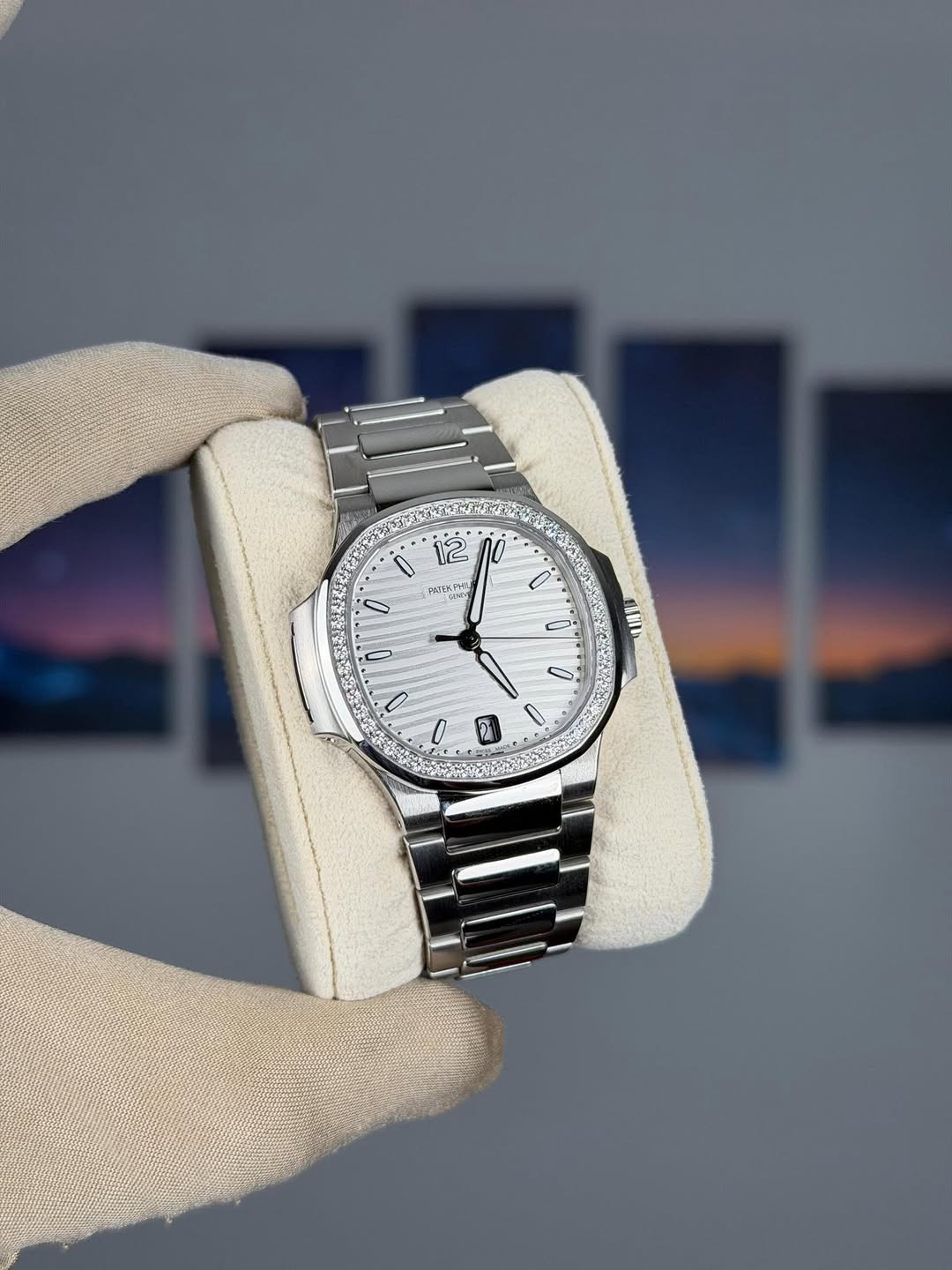 May be an image of wrist watch and text