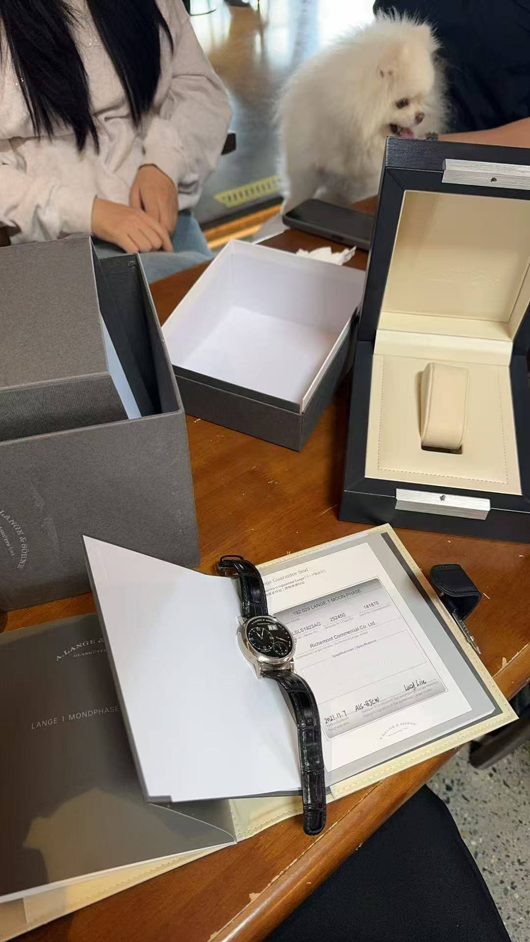 May be an image of ring, wrist watch and text