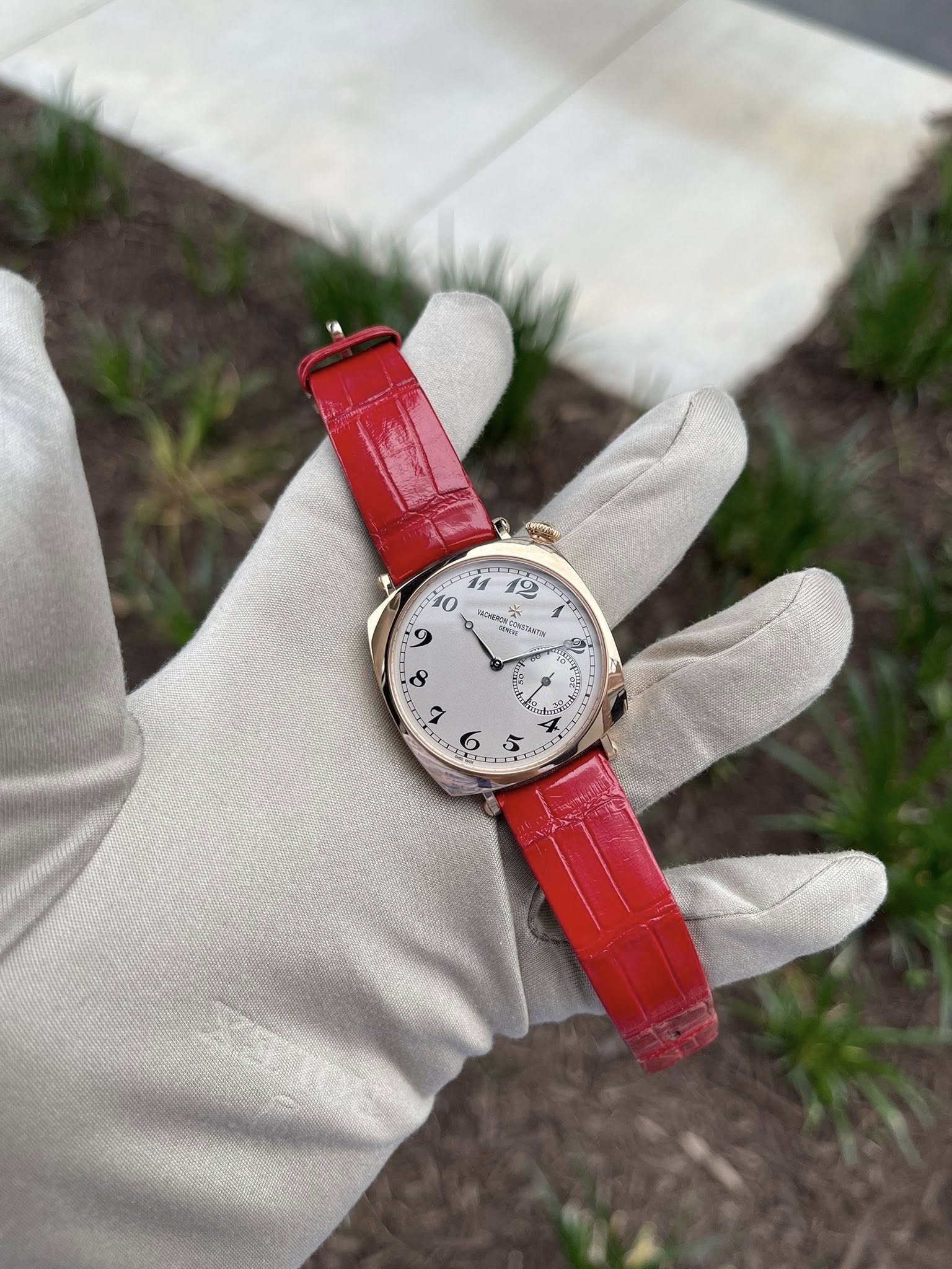 May be an image of wrist watch