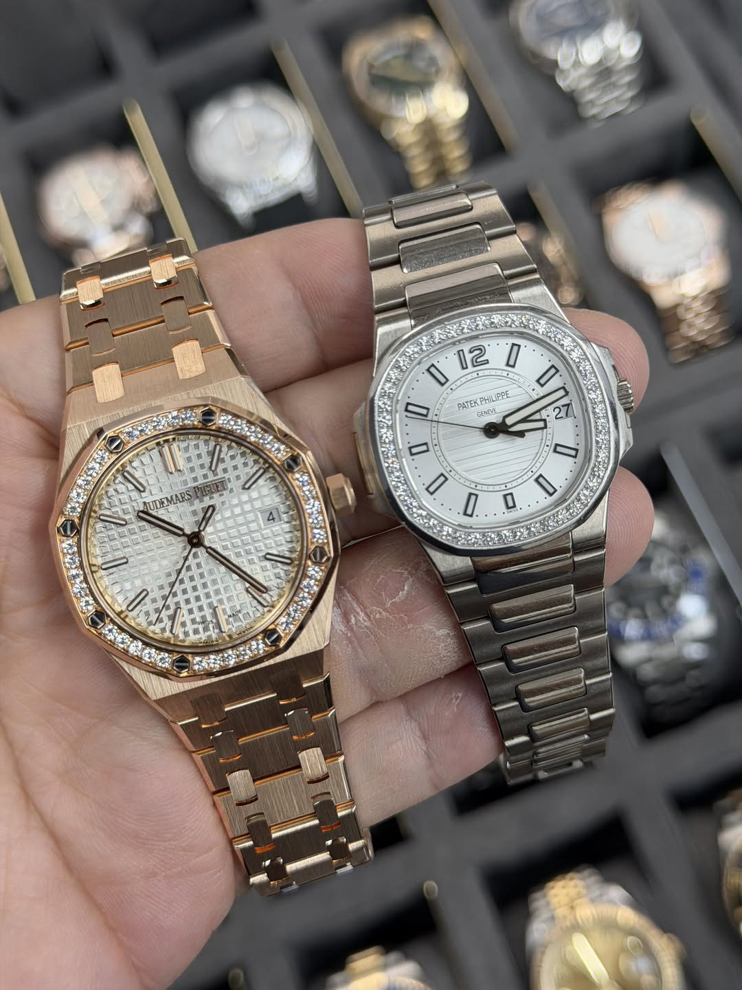 May be an image of wrist watch and text