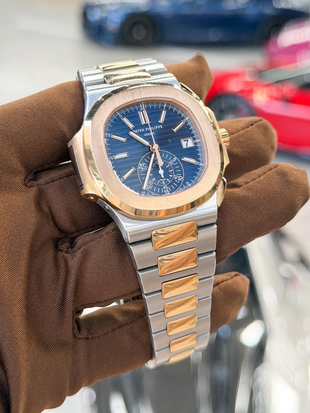 May be an image of wrist watch and text