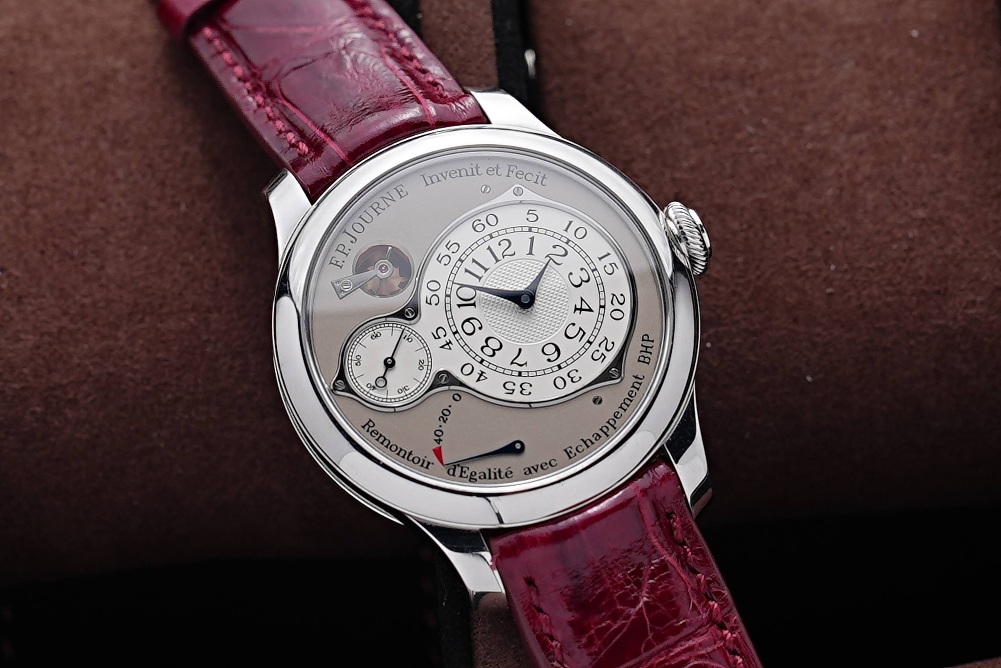 May be an image of wrist watch and text that says 'do A 6 Invenit et Fecit o ® 60 5 10 E.P. P.JOURNE 55 12 O 50 ش 15 4 20 ት slo σε L 9 25 TH BRP O ؤن DC チ LL ςε C σε Remontoir ٥…