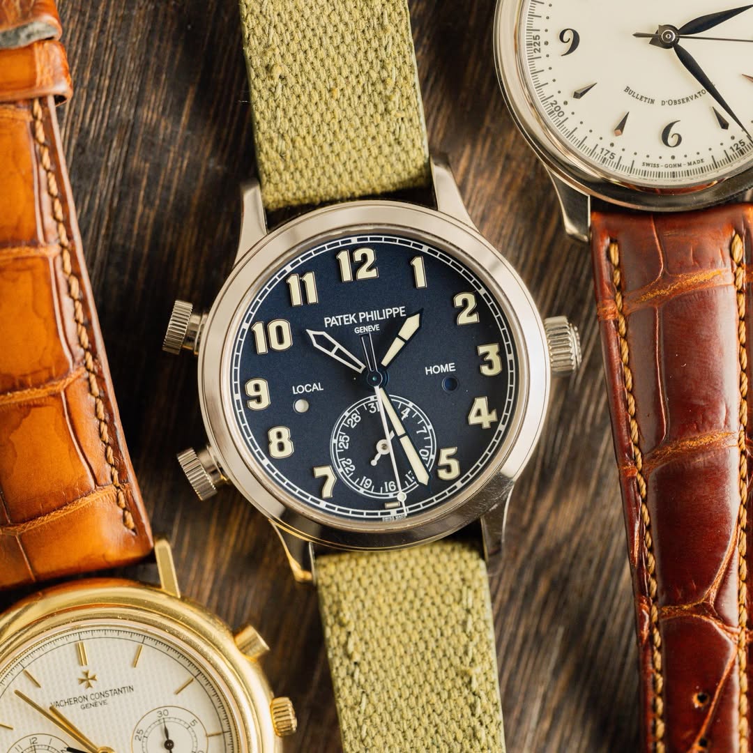 May be an image of leather, wrist watch and text