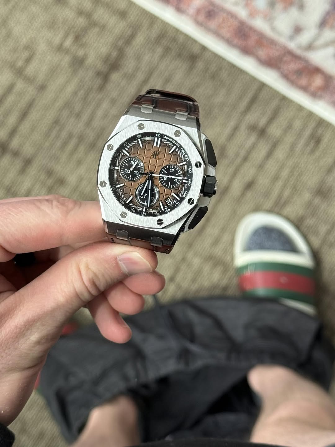 May be an image of digital watch and text